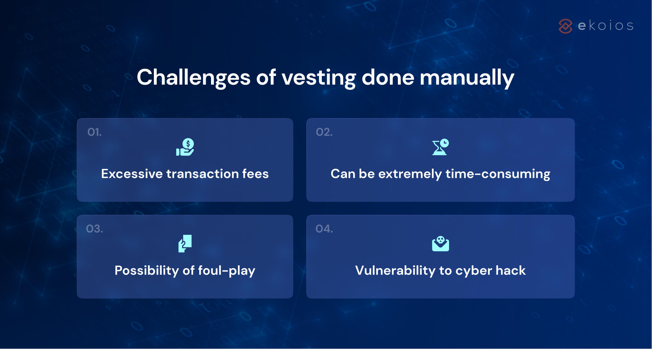 challenges of vesting done manually 