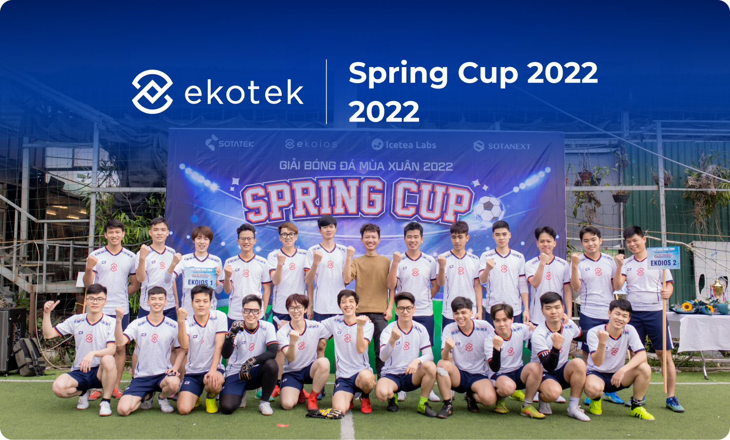 Ekotek successfully organize Football League Spring Cup 2022