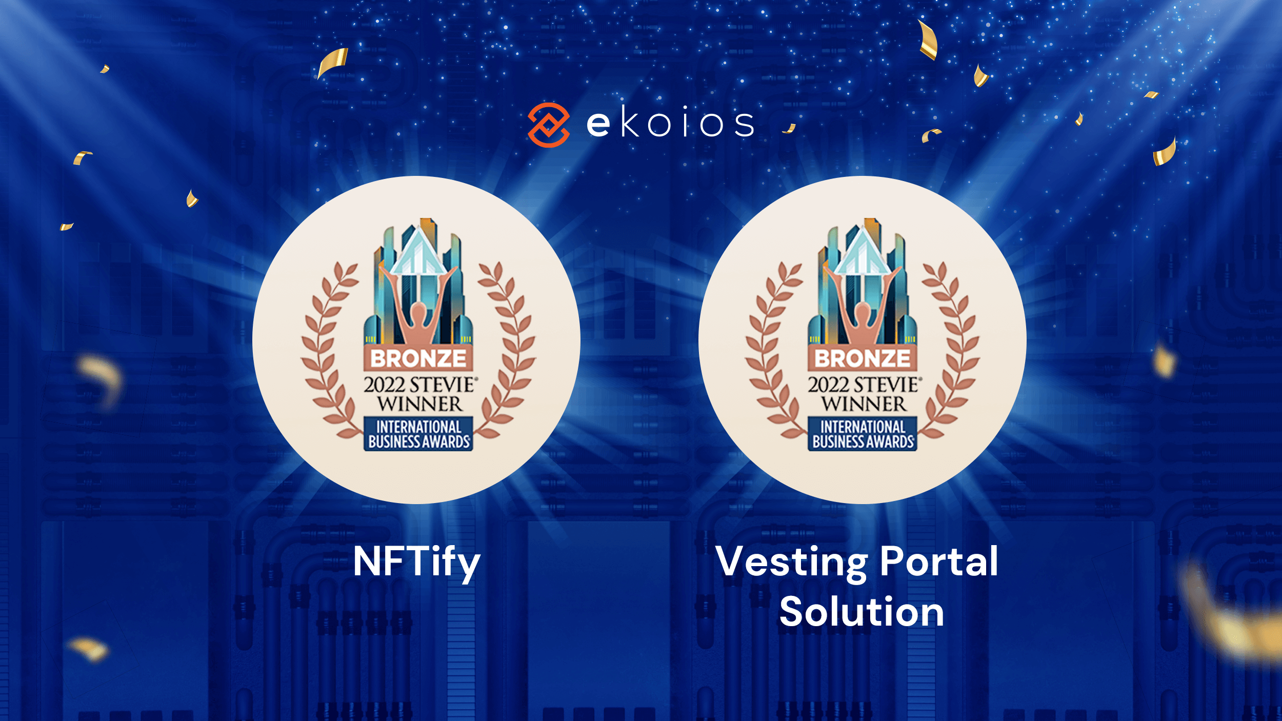 Ekoios Technology wins 2 bronzes at the 2022 International Business Awards®