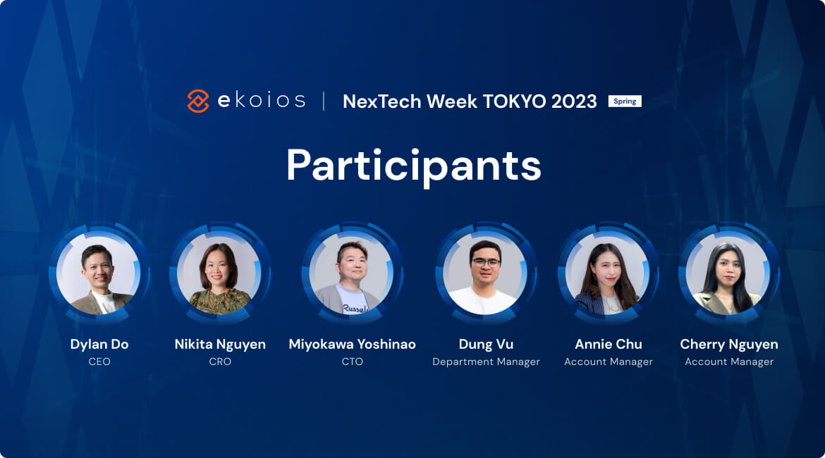 Ekoios members join NexTech Week 2023