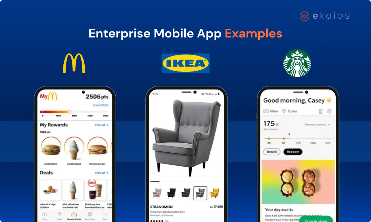 enterprise mobile app development examples