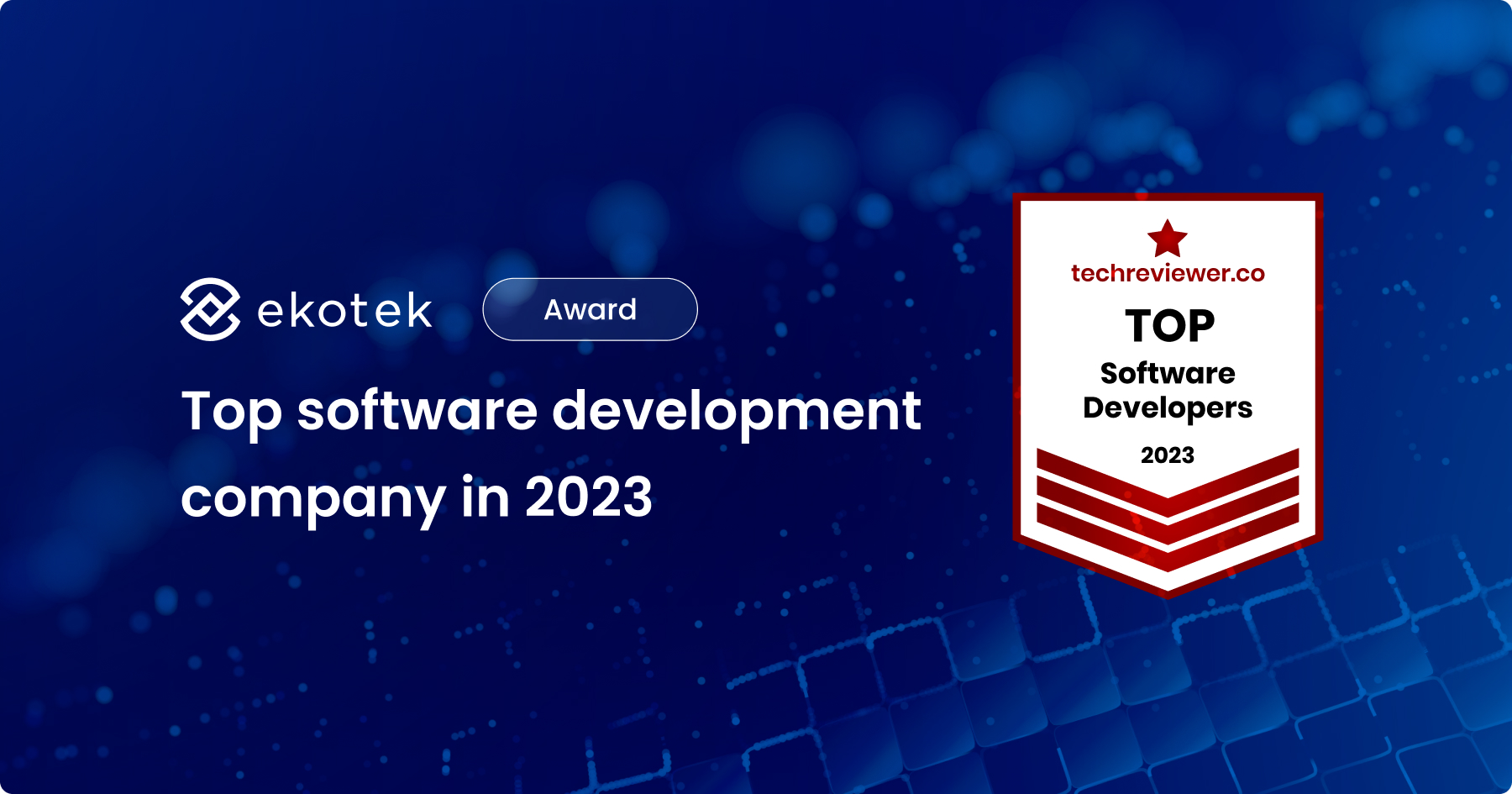 Ekotek makes the list of top software development companies in 2023
