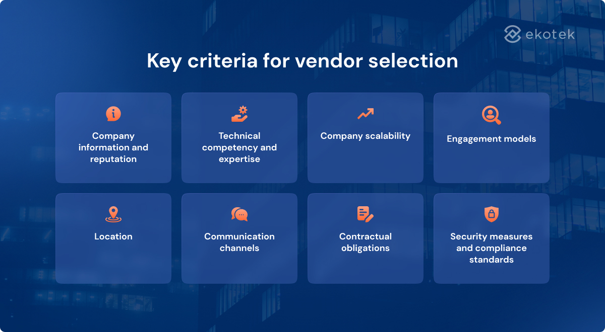 software vendor selection