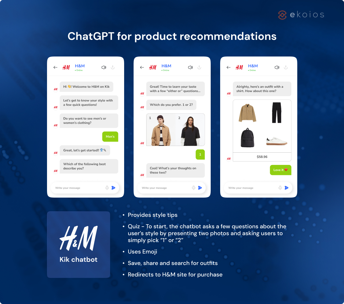 ChatGPT for product recommendations