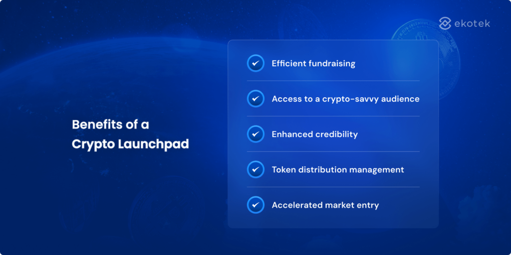 Benefits of a crypto launhpads