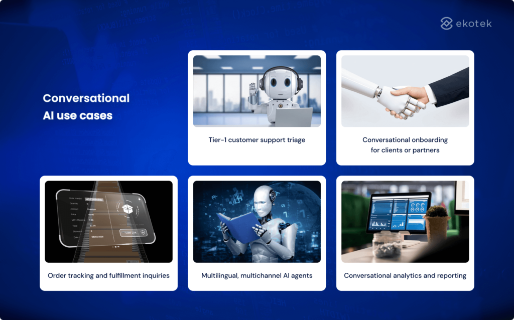 conversational AI use cases