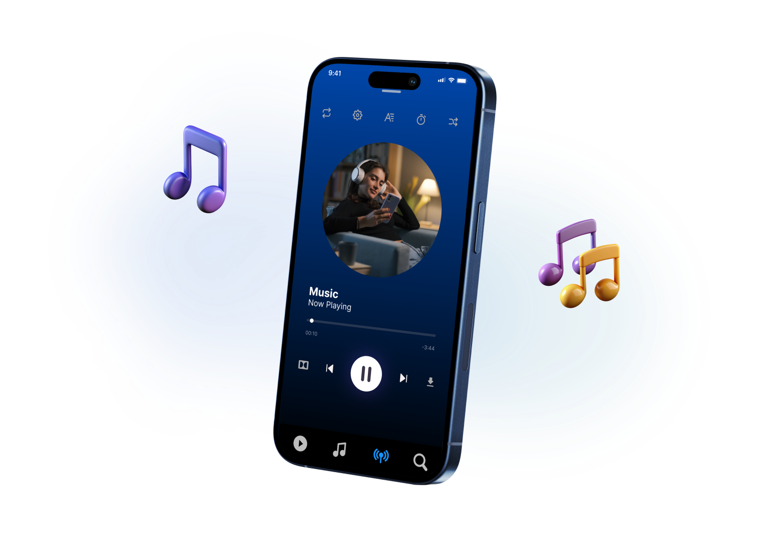 A music streaming app for independent artists