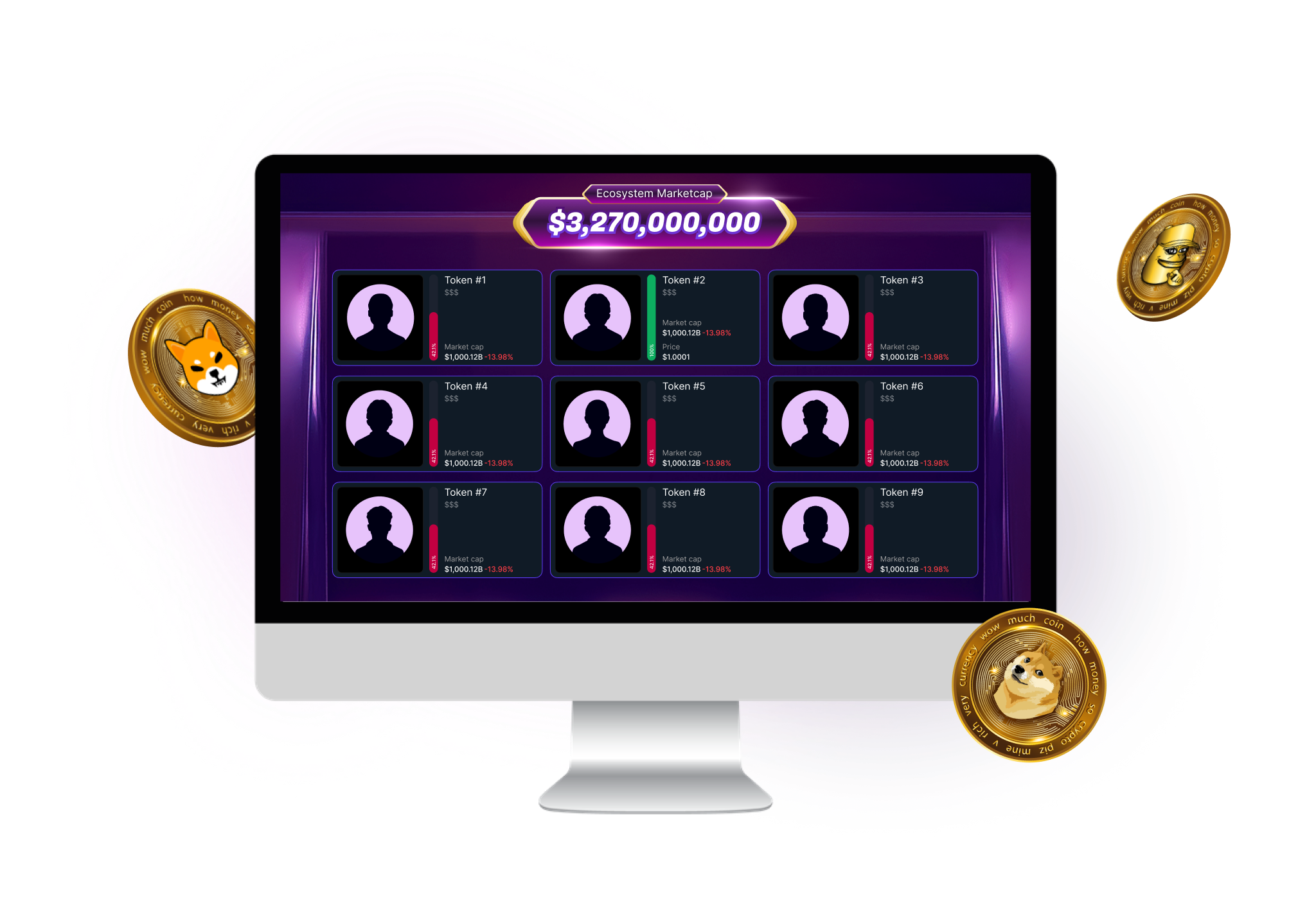 A Token Platform For Decentralised Trading